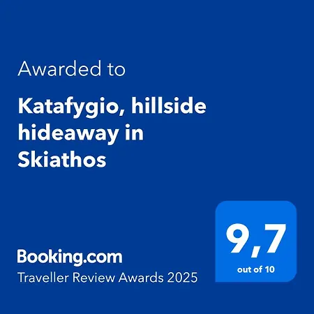 Katafygio, Hillside Hideaway In 펜션 스키아토스 타운